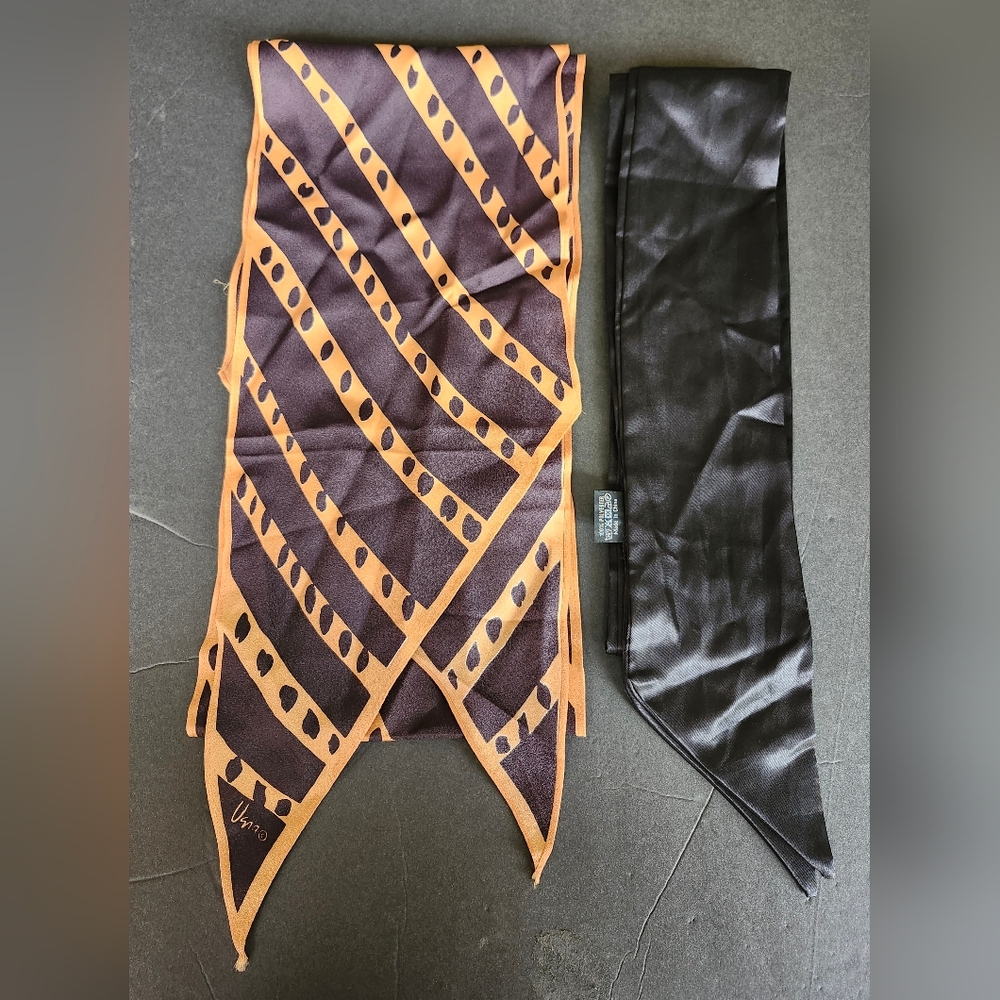 Two Complementary Oblong Scarves - image 1